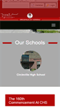 Mobile Screenshot of circlevillecityschools.org